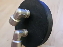 Adaptador hidropónico de 125mm a 2x 1/2 pulgada para tubo KGHT - Modelo de impresión 3D gratuito