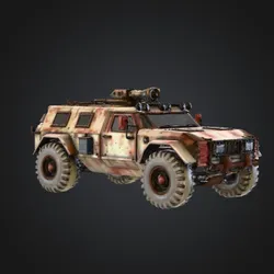 Armored Military Truck