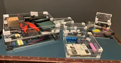 BoxKit: parts for making custom boxes, trays, and bins.