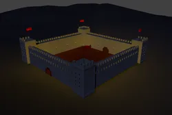 Castle landscape Low-poly OWENDAL