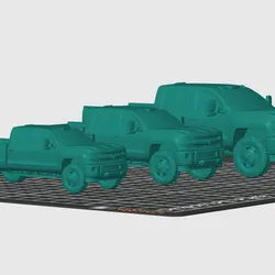 Chevy Dully Pickup 1:43 (130mm) 1:43 (100mm) 1:50 (50mm)