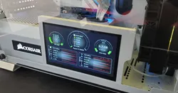 Computer Case Live Stats Screen