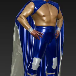 Fan Art Figure Miniature People Blue Demon Lucha Libre Mexicana Modelismo Dioramas