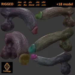 Grogash Demon Penis with Balls