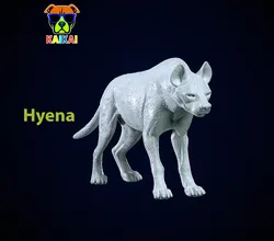 Hyena model - hyena statue Urban vibes 3D Print Model in Animals 575974