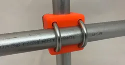 Makerpipe Crossover Clamp for EMT using U-bolts