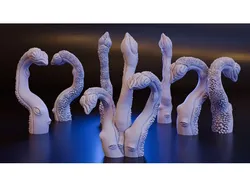 Otherworldly Tentacles - Small/Medium Aberrations (DND / TTRPG)