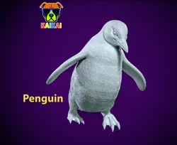 Penguin model - wingless bird statue Urban vibes 3D Print Model in Animals 576155