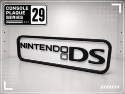 Placa de Logotipo de Consola - Nintendo DS - Modelo de impresión 3D gratuito