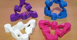 Print-in-Place Kaleidocycle
