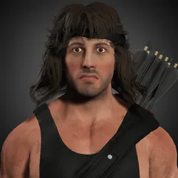 Rambo Character