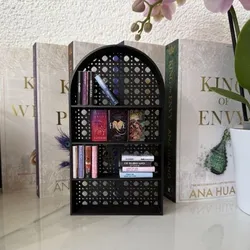 Rattan Mini Bookshelf