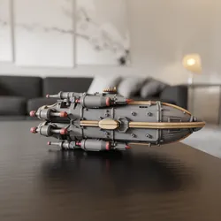 Spaceship 3D Print Model in Engineering 577932