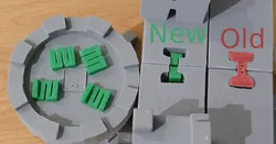 Spring Connector for Modular Castle Playset Modules