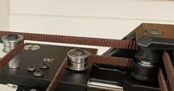 X5SA Pro Y-Axis endstop and reinforced pulley mount.