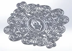 1 DXF File CNC g-code Industrial Laser Cut ROMAN ORTHODOX CHURCH 2 Nr0561