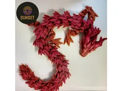 ARTICULATED poison DRAGON flexible