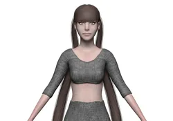 Basic cool woman V24070