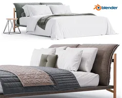 Cayman Bed By Diotti