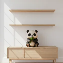 Cute Panda Bear - 3D HD figurine - Bamboo Edition giant panda