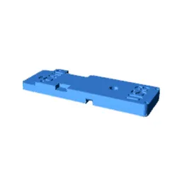 DIN Rail Mount for CANable Pro 2.0 using M2 Screws