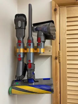 Dyson Accessory Wall Bracket V7 V8 V10 V11 V15 Tool Holder for 6 or 8 Tools or Attachments