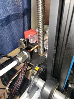 extruder filament guide for ptfe tube.