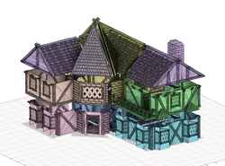 Fantasy Tavern 1 - Split for smaller printers