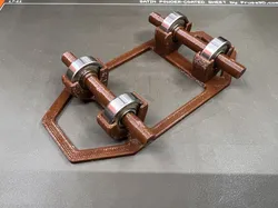Filament Dry Container roller with minimal friction
