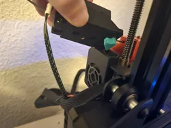 Filament sensor mounting bracket support on SunluT3 / Support de  fixation capteur fin de filament