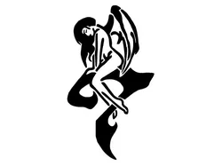 Girl stencil 117