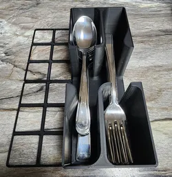 Gridfinity Cutlery Organizers