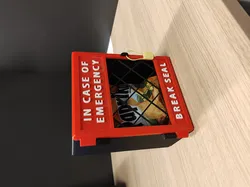 Lockable Hinged Emergency Box