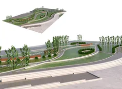 Low-Poly Landmark Park