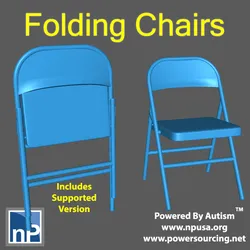Modern Marvels - Folding Chairs Free 3D Print Model in Architecture 495438