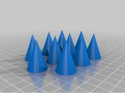 Print on Fabric Test (Long Spikes)