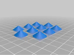 Print on Fabric Test (Small Spikes)