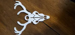 Reindeer Skull Ornament