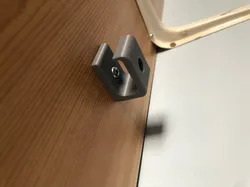 Under Shelf Hat Holder