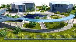 Urban Oasis Modern Park Landscape