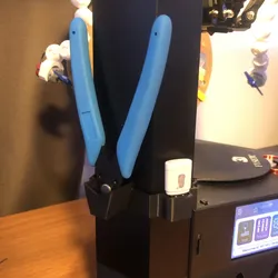 USB Adapter and Snips Holder for Monoprice Mini Delta