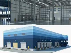 Warehouse Logistic interior and exterior