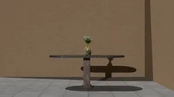 Wood table