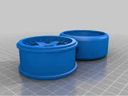 1/10 Scale RC Drift Wheel And Tire
