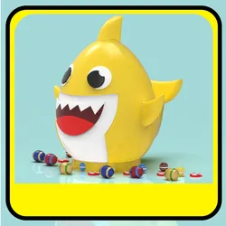 Baby Shark piggy bank or easter egg 3D Print Model in Toys 498256