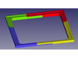 Bambulab P1P top cover frame