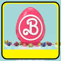 Barbie Shark piggy bank or easter egg 3D Print Model in Toys 498257