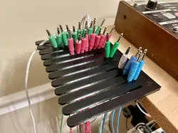 Eurorack Patch Cable Holder 3.5mm 1/8 in cables