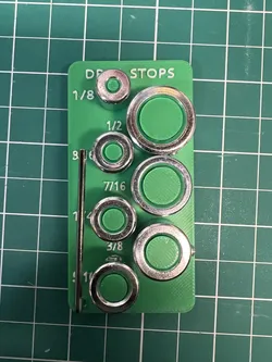 Gridfinity Drill Stop Holder