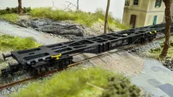 H0 container car/wagen sggmrss 90
